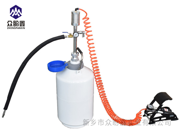 众盼鑫自增压脚踏式液氮泵