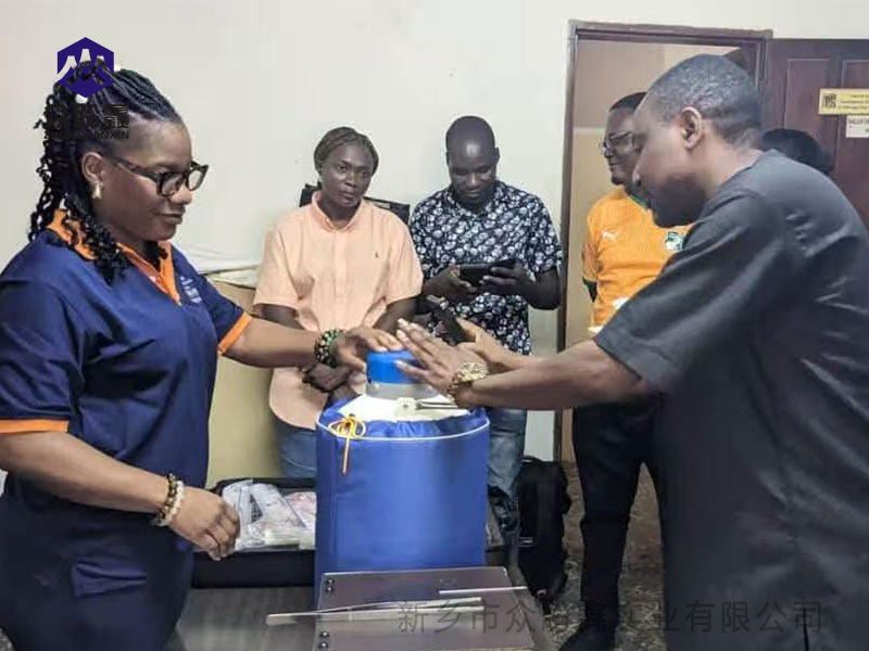 众盼鑫液氮罐：国外客户现场见证品质，2026订单持续飙升！